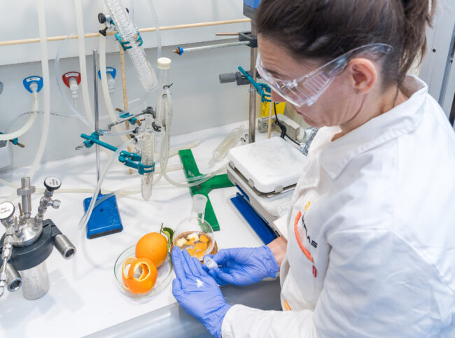 AIMPLAS impulsa el desarrollo de materiales sostenibles para la construcción producidos a partir de CO2 de emisiones industriales y pieles de cítricos